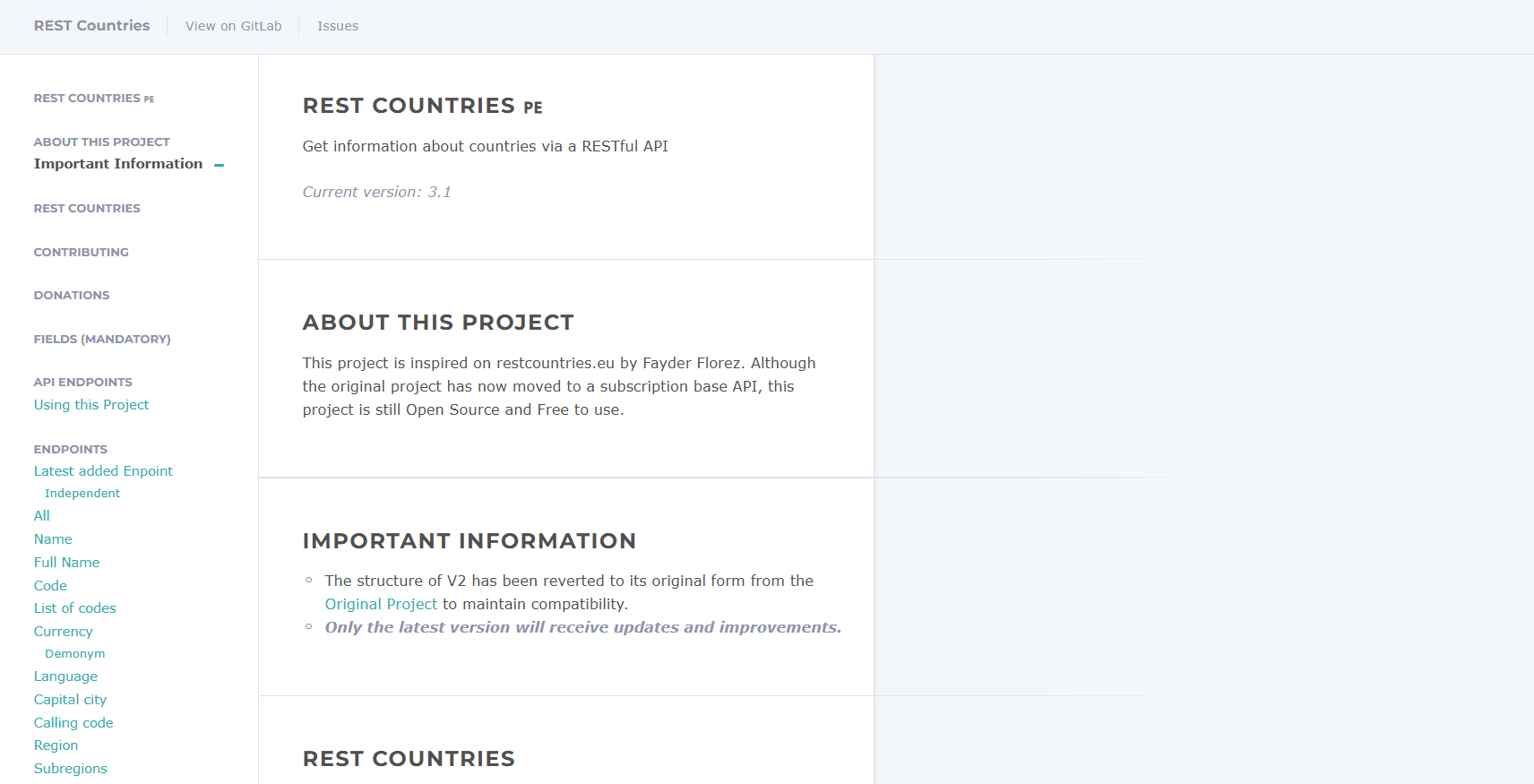 REST Countries